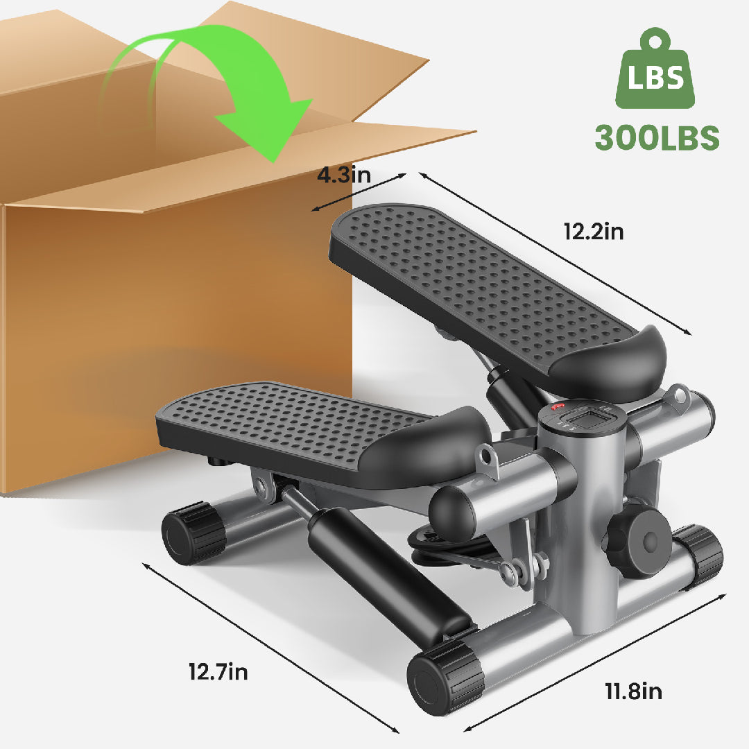 Mini Stepper with Resistance Band