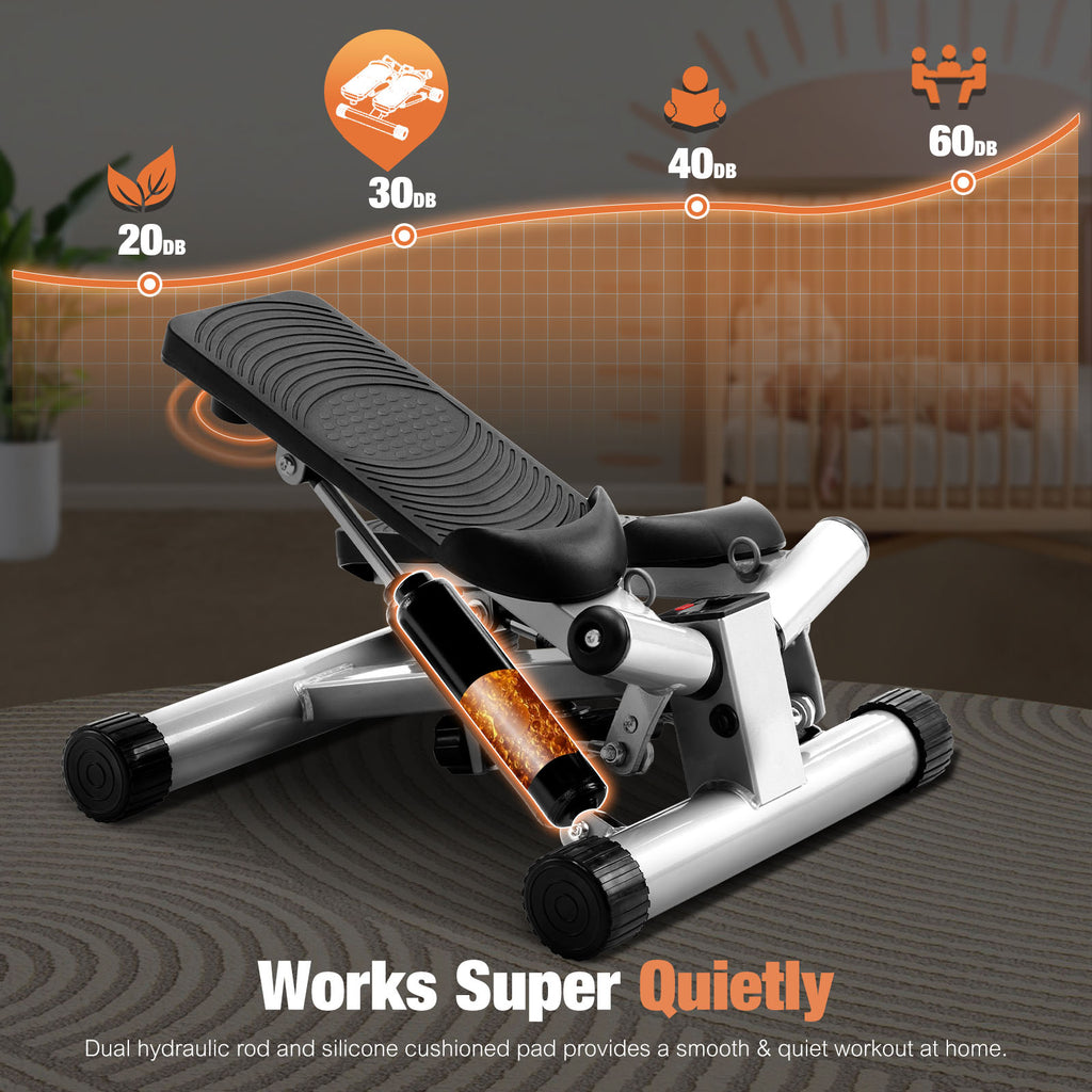 Mini Stepper with Resistance Band